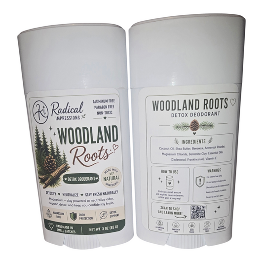 Detox Deodorant Woodland Roots
