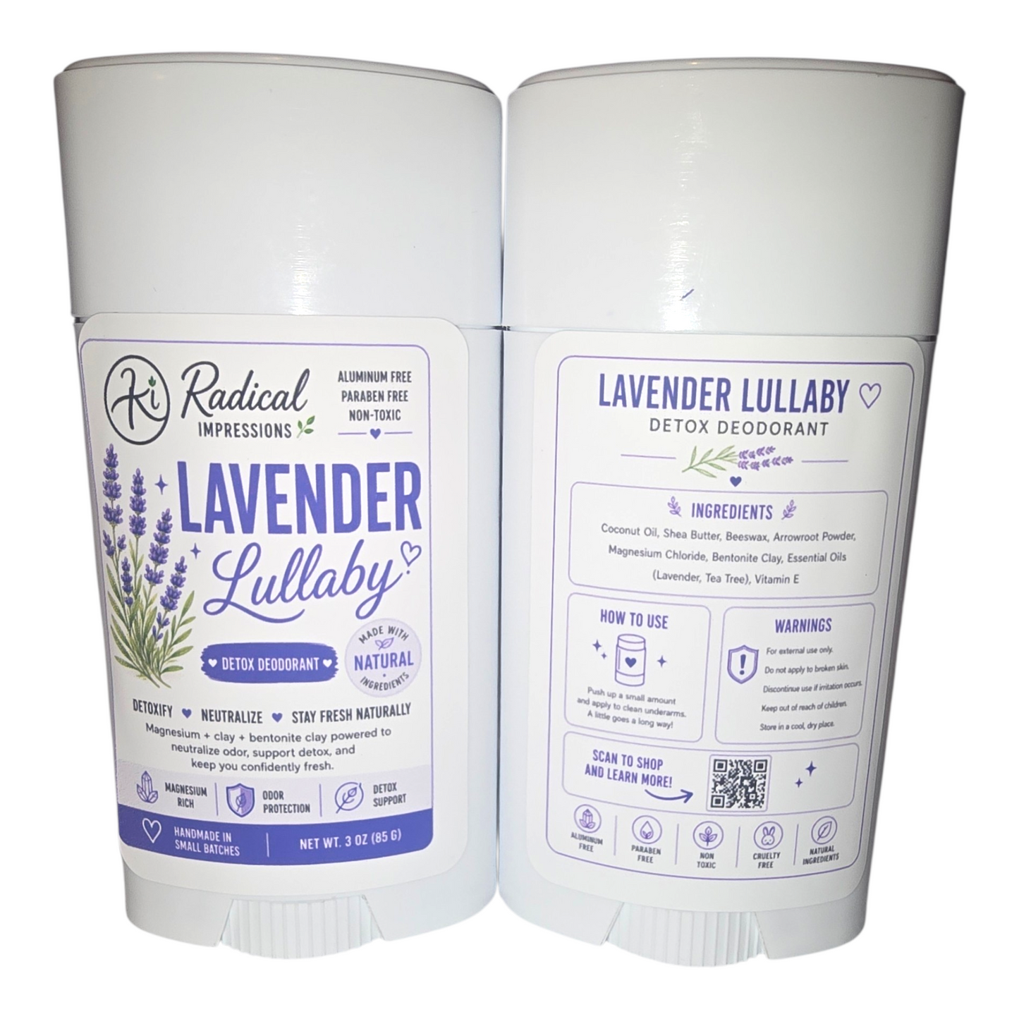 Lavender Lullaby Detox Deodorant